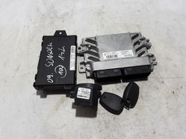 Dacia Sandero Engine ECU kit and lock set 