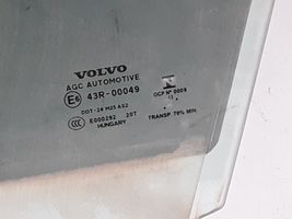 Volvo V40 Etuoven ikkunalasi, neliovinen malli 31386762