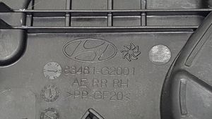 Hyundai Ioniq Mécanisme manuel vitre arrière 83481G2001