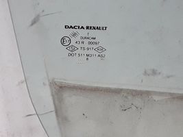 Dacia Logan I Pagrindinis priekinių durų stiklas (keturdurio) 803008871R
