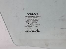 Volvo S60 Front door window glass four-door 31385413