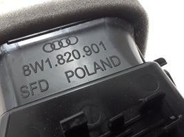 Audi A4 S4 B9 Copertura griglia di ventilazione laterale cruscotto 8W1820901