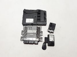 Renault Megane II Komputer / Sterownik ECU i komplet kluczy 