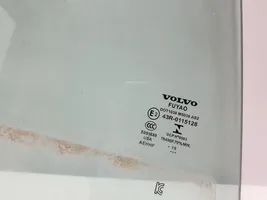 Volvo S60 Rear door window glass 31468114