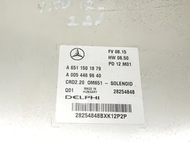 Mercedes-Benz Vito Viano W639 Centralina/modulo del motore A6511501879