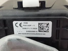 Renault Captur II Airbag de passager 985153461R