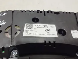 Volkswagen Golf VII Tachimetro (quadro strumenti) 5G1920754A