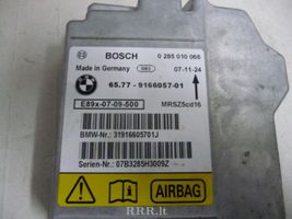 BMW 5 E60 E61 Oro pagalvių valdymo blokas 6577916605701