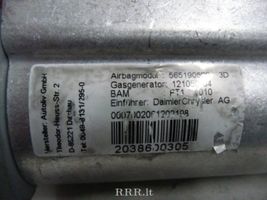 Mercedes-Benz C W203 Airbag de passager 2038600305