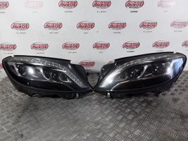 Mercedes-Benz S W222 Lot de 2 lampes frontales / phare 03127663214