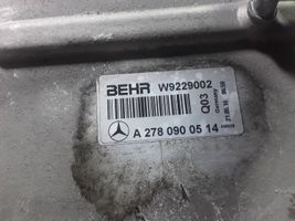 Mercedes-Benz E W212 Välijäähdyttimen jäähdytin A2780900514
