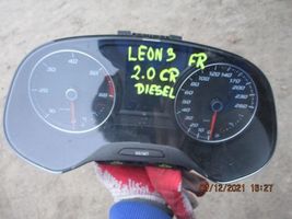 Seat Leon (5F) Compteur de vitesse tableau de bord 5F0920