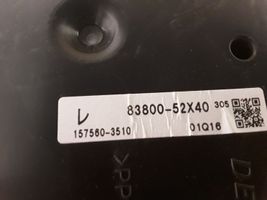 Toyota Verso-S Tachimetro (quadro strumenti) 8380052X40