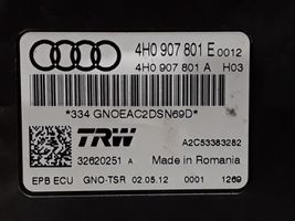 Audi A6 S6 C7 4G Rankinio stabdžio valdymo blokas 4H0907801E