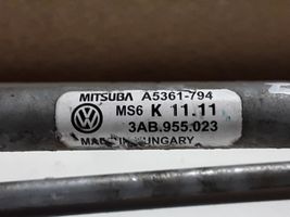 Volkswagen PASSAT B7 Tringlerie et moteur d'essuie-glace avant 3AB955023