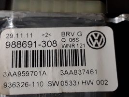 Volkswagen PASSAT B7 Asa reguladora de la puerta delantera 3C0959793C