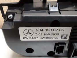 Mercedes-Benz C AMG W204 Ilmastoinnin ohjainlaite A2048308285