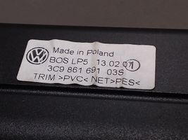 Volkswagen PASSAT B6 Rete portaoggetti del bagagliaio/baule 3C986169103S