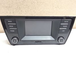 Skoda Fabia Mk3 (NJ) Radio/CD/DVD/GPS-pääyksikkö 6V0035871