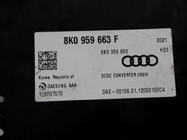 Audi A7 S7 4G Jännitteenmuunnin/vaihtosuuntaaja 8K0959663F