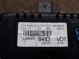 Skoda Fabia Mk2 (5J) Tachimetro (quadro strumenti) 5J0920841D