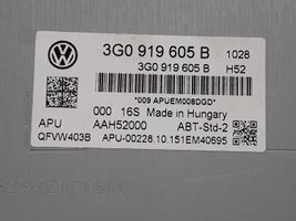 Volkswagen Passat Alltrack Radio/CD/DVD/GPS-pääyksikkö 3G0919605B