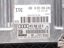 Audi A6 S6 C6 4F Moottorin ohjainlaite/moduuli 4F2910115B