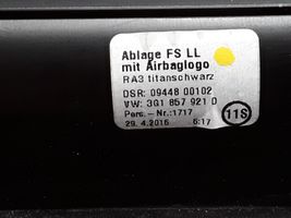 Volkswagen PASSAT B8 Boîte / compartiment de rangement pour tableau de bord 3G1857921D