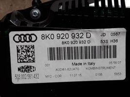Audi A4 S4 B8 8K Tachimetro (quadro strumenti) 8K0920932D