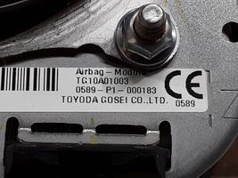 Toyota Avensis T270 Poduszka powietrzna Airbag kierownicy 0589P1000183
