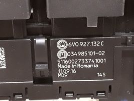 Skoda Fabia Mk3 (NJ) Przełączniki podgrzewania foteli 6V0927132C