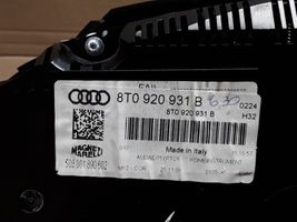 Audi S5 Spidometras (prietaisų skydelis) 8T0920931B