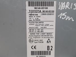 Toyota Yaris Panel / Radioodtwarzacz CD/DVD/GPS 861400D010