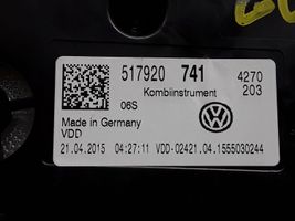 Volkswagen Golf Sportsvan Tachimetro (quadro strumenti) 517920741