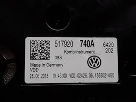 Volkswagen Golf Sportsvan Nopeusmittari (mittaristo) 517920740A