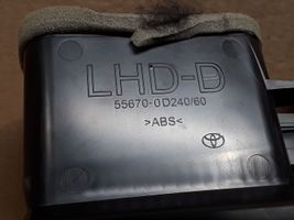 Toyota Yaris Luftausströmer Lüftungsdüse Luftdüse Mitte 556700D240