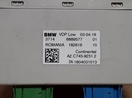 BMW 5 G30 G31 Oro pakabos valdymo blokas (galinės) 6889577