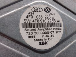 Audi A6 S6 C6 4F Garso stiprintuvas 4F0035223