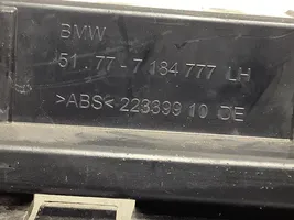 BMW 5 F10 F11 Listón sujeción faldón 7184777