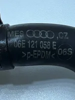 Audi A6 S6 C6 4F Tubo flessibile del liquido di raffreddamento del motore 06E121058E