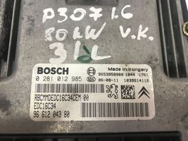 Peugeot 307 Calculateur moteur ECU 0281012985