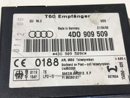 Volkswagen PASSAT B5.5 Autonominio šildytuvo (webastos) valdymo blokas 4D0909509