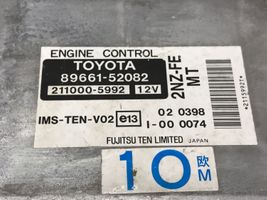 Toyota Corolla Verso E121 Calculateur moteur ECU 8966152082