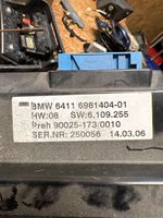 BMW 7 E65 E66 Unité de contrôle climatique 6981404