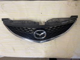 Mazda 6 Etupuskurin ylempi jäähdytinsäleikkö GS1D50712