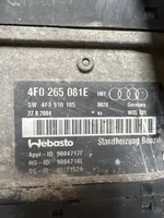 Audi A6 S6 C6 4F Autonominis šildytuvas (webasto) 4F0910105