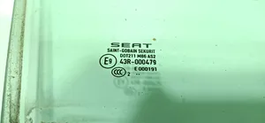Seat Ibiza IV (6J,6P) Etuoven ikkunalasi, neliovinen malli 