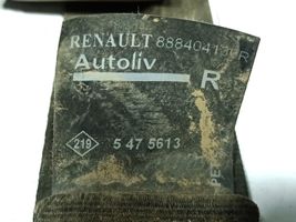 Renault Clio IV Kolmannen istuinrivin turvavyö 