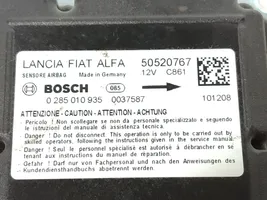 Alfa Romeo Giulietta Capteur de collision / impact de déploiement d'airbag 