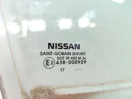 Nissan Micra K14 Etuoven ikkunalasi, neliovinen malli 